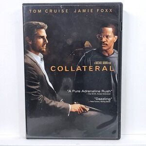Collateral DVD Tom Cruise Jamie Foxx Michael Mann Action Thriller Widescreen